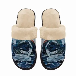 Men Islands (Linguistic) - Constellations Fuzzy Slippers