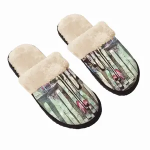 Men Cell Mates Fuzzy Slippers