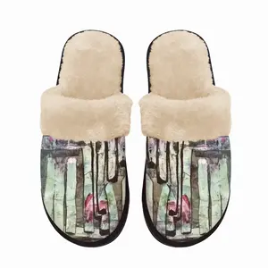 Men Cell Mates Fuzzy Slippers