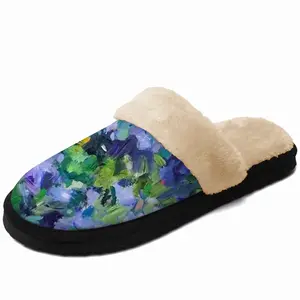 Men Infinite Garden #13 Fuzzy Slippers