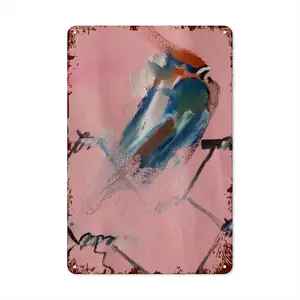 Wee Bird Retro Iron Painting (Vertical)