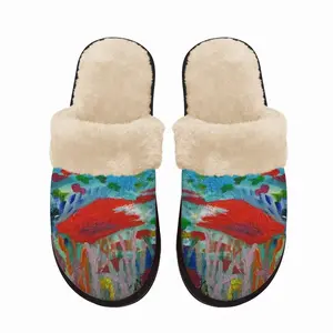 Men Into The Deep Fuzzy Slippers