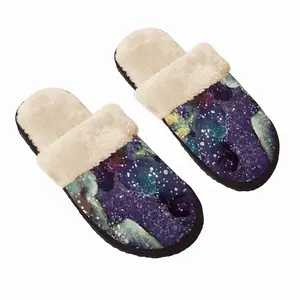 Men Cosmic Wisdom Fuzzy Slippers