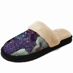 Men Cosmic Wisdom Fuzzy Slippers