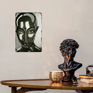 Alina Alien Retro Iron Painting (Vertical)