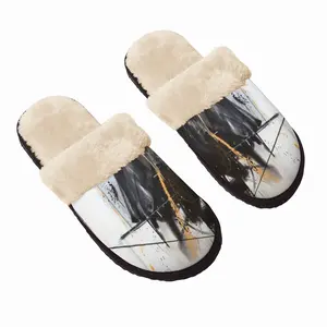 Men Arkansas Fuzzy Slippers