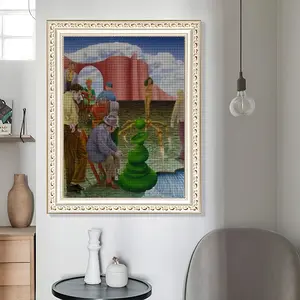 Along The Border Of Dream Round Diamond Painting (Multi-Size, Vertical)