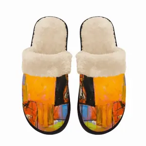 Men Louisiana Fuzzy Slippers