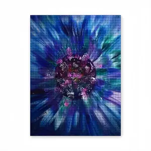 A Splash Of Energy Round Diamond Painting (Multi-Size, Vertical)