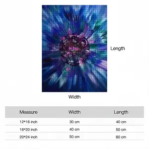 A Splash Of Energy Round Diamond Painting (Multi-Size, Vertical)