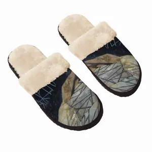 Men Message Series 2B Fuzzy Slippers