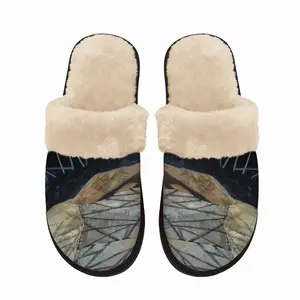 Men Message Series 2B Fuzzy Slippers