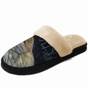 Men Message Series 2B Fuzzy Slippers