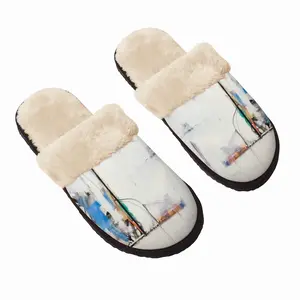 Men Florida Fuzzy Slippers