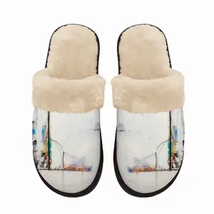 Men Florida Fuzzy Slippers