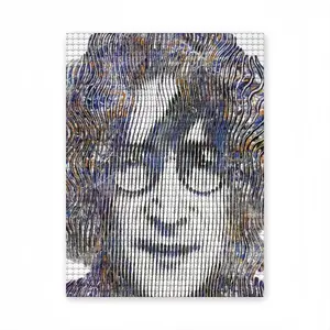 Imagine John Lennon Round Diamond Painting (Multi-Size, Vertical)