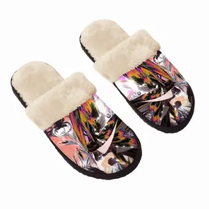 Men Garden Of Eden Ii Fuzzy Slippers