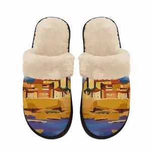 Men Antibes In The Spring Fuzzy Slippers