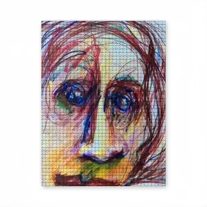 Greet Greet Greet Round Diamond Painting (Multi-Size, Vertical)