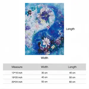 The Energy Of Life Round Diamond Painting (Multi-Size, Vertical)