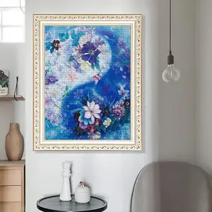 The Energy Of Life Round Diamond Painting (Multi-Size, Vertical)