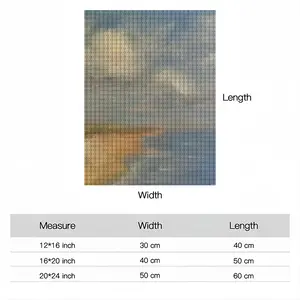 How The Clouds Are Balanced Round Diamond Painting (Multi-Size, Vertical)