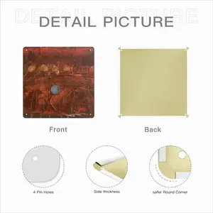 Approved Square Iron Painting (Multi-Size)