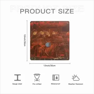 Approved Square Iron Painting (Multi-Size)