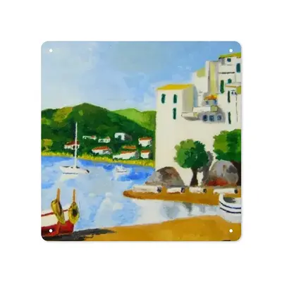 Cadaques (Spain) Square Iron Painting (Multi-Size)