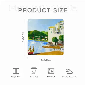 Cadaques (Spain) Square Iron Painting (Multi-Size)