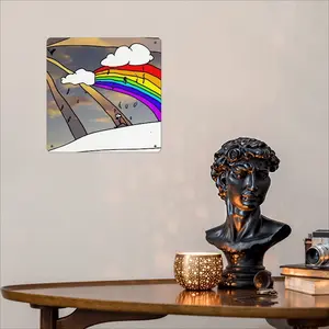 Rainbow 1 Square Iron Painting (Multi-Size)