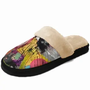 Men Rabid Fuzzy Slippers