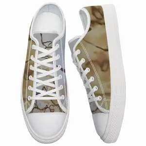 Men Sand Stone Images Retro Canvas Shoes