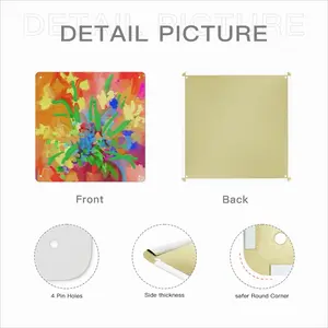 Digital Flowers Square Iron Painting (Multi-Size)