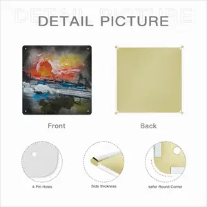 Sunset Square Iron Painting (Multi-Size)