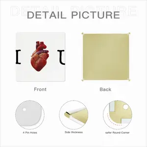 I Love You Square Iron Painting (Multi-Size)