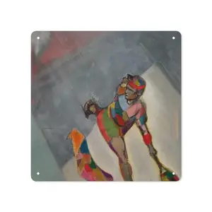 Tennis Square Iron Painting (Multi-Size)