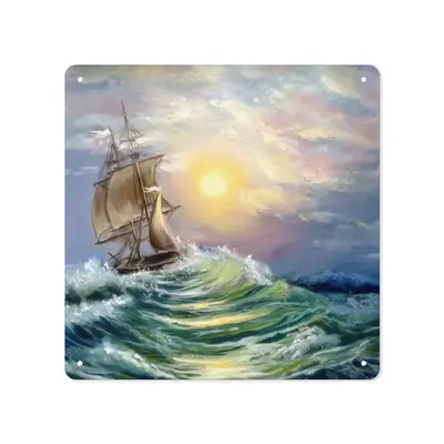 In The Sea Square Iron Painting (Multi-Size)