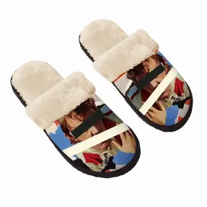 Men Victory Lap Fuzzy Slippers