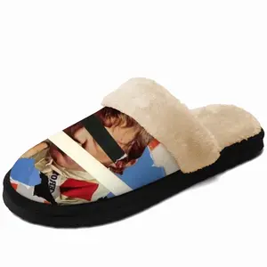 Men Victory Lap Fuzzy Slippers