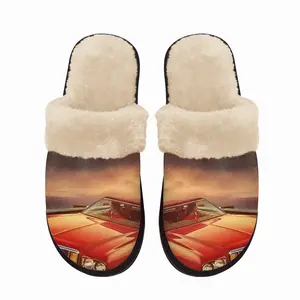 Men Primordial Highway Fuzzy Slippers