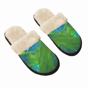 Men Inspiring Fuzzy Slippers