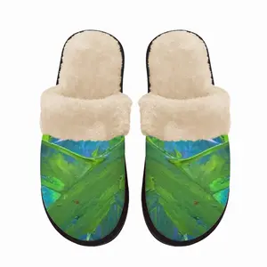 Men Inspiring Fuzzy Slippers