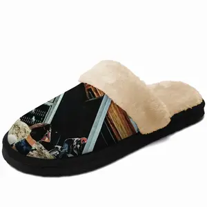 Men High Fidelity Fuzzy Slippers