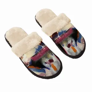 Men Milk Fuzzy Slippers