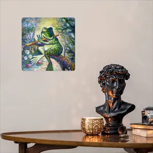 Frog Song Square Iron Painting (Multi-Size)