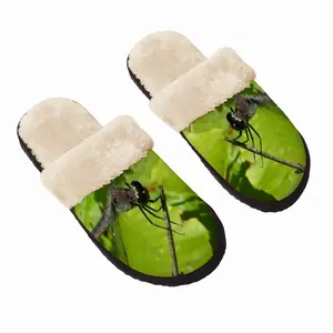 Men New Hampshire Dragon Fly Fuzzy Slippers