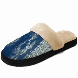 Men Cloudy With A Chance Of Vishnu Fuzzy Slippers