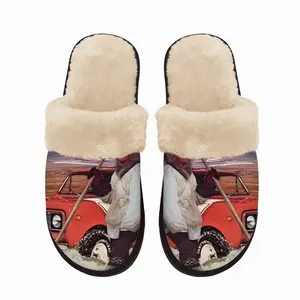 Men Scout Leads The Way Fuzzy Slippers