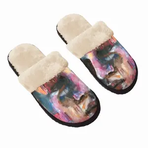 Men Dude Fuzzy Slippers